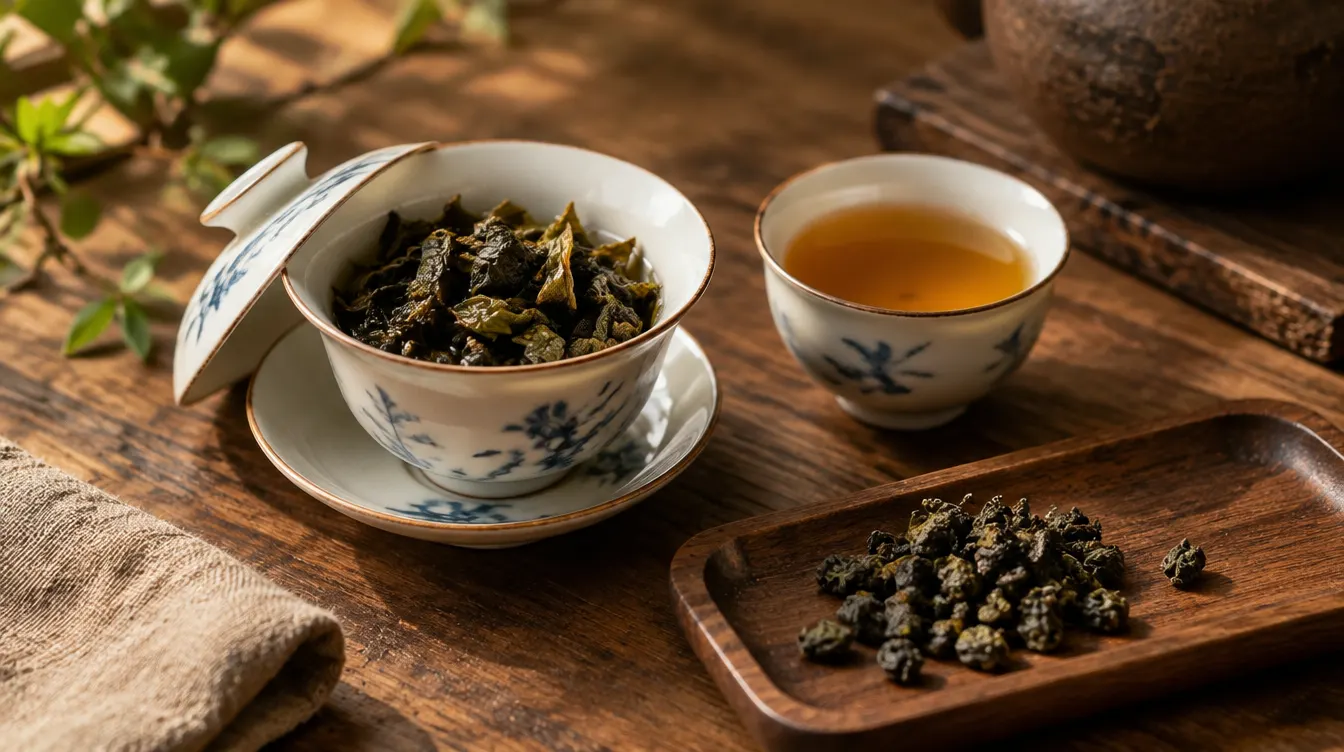 Oolong: čaj, ktorý sa pohybuje medzi zeleným a čiernym