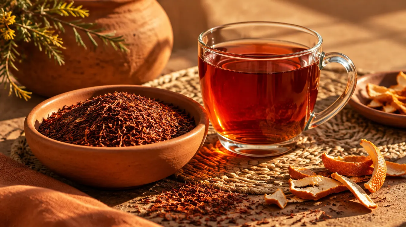 Rooibos: juhoafrický nálev, ktorý si obľúbite aj večer